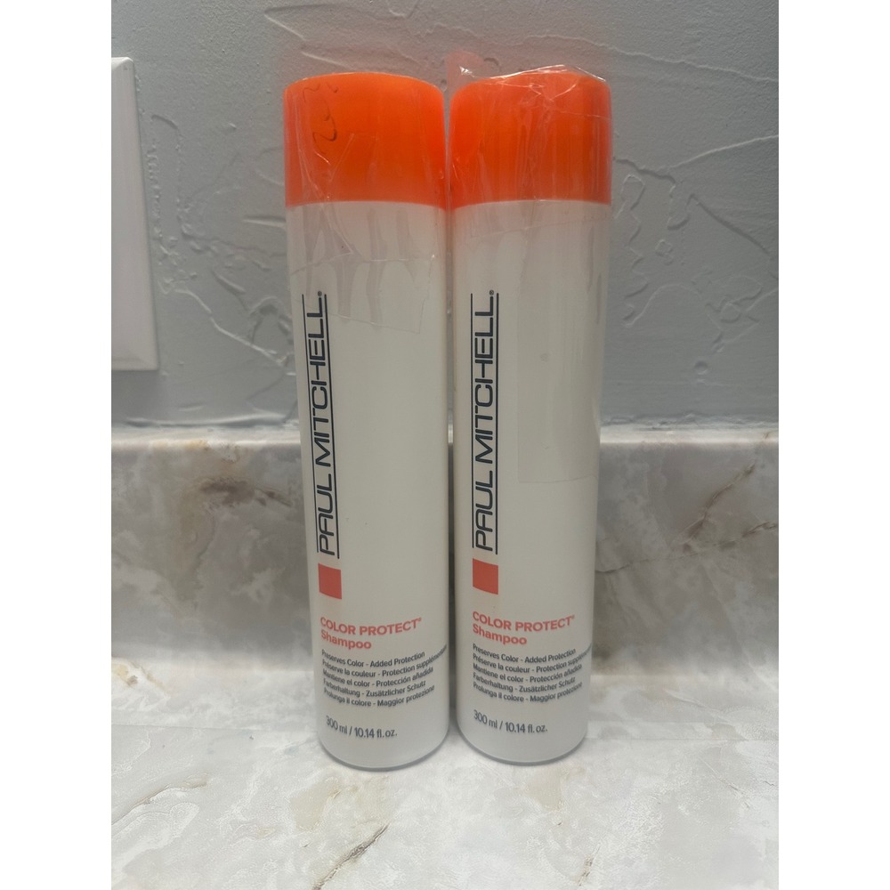 Paul Mitchell Color Protect Shampoo 2x10.14 floz Preserve Color Added Protection